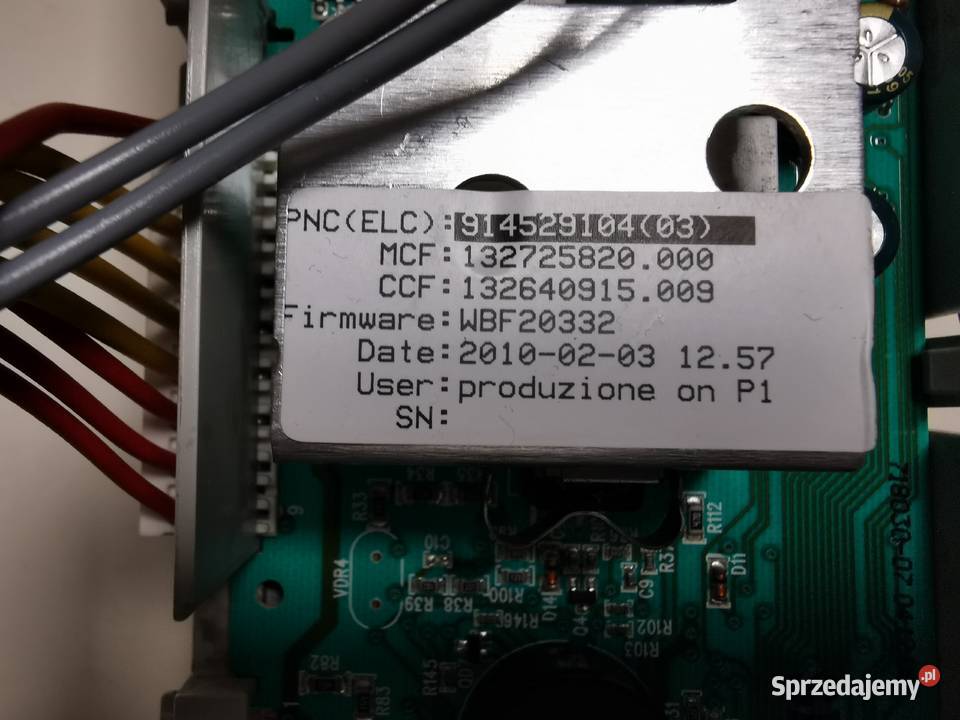 Płyta główna pralka Electrolux EWS10670W sprawna Będzin