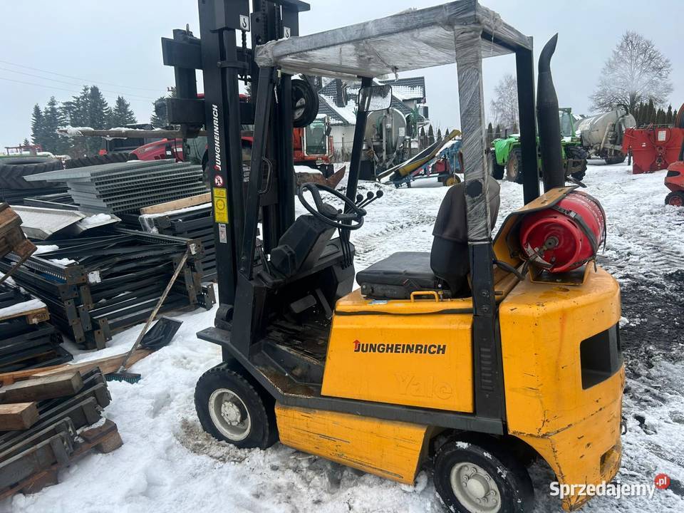 Wózek widłowy Jungeinrich TFG 16 GE gazowy Wózki widłowe podlaskie Łomża