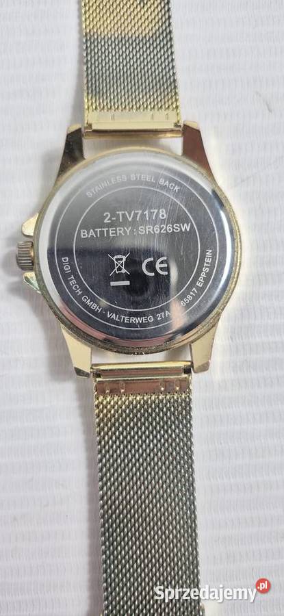 Elegancki zegarek MAGNUM 1930 Złoty Mesh Klasyka Unisex Biłgoraj sprzedam