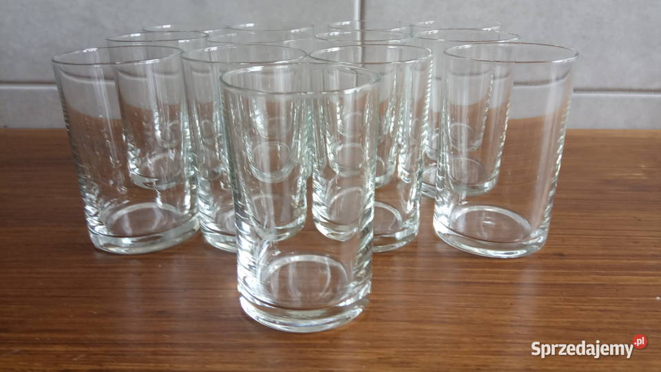 szklaneczki do napojów literatki z PRL 12 Dom i Ogród Kraków