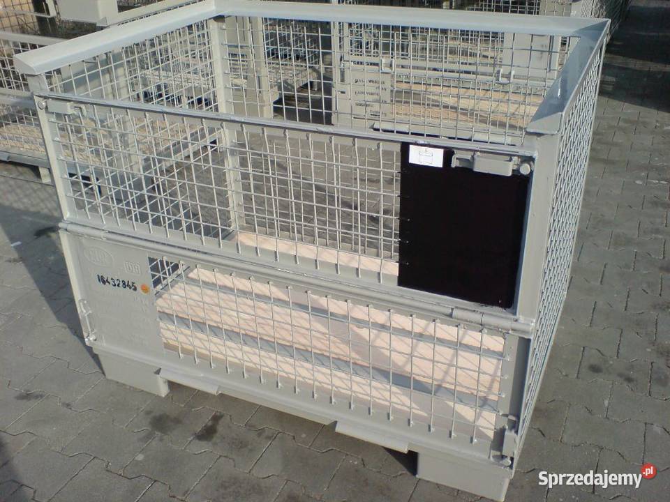 Gitterbox UIC skrzyniopalety pojemniki siatkowe wielkopolskie
