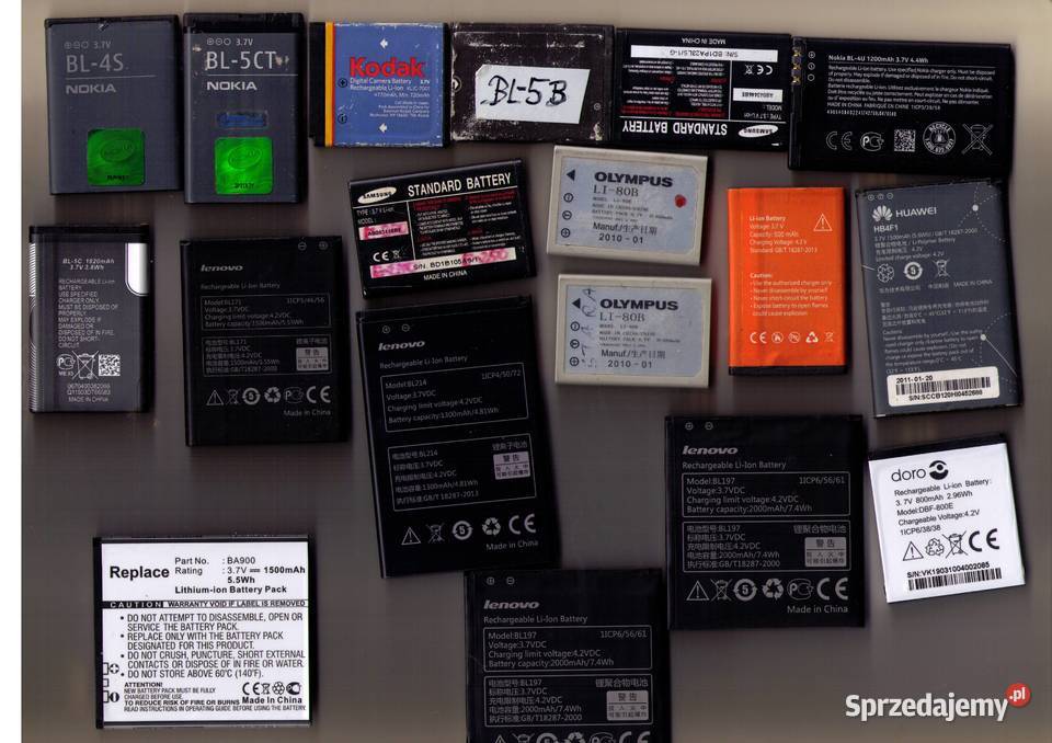 bateria nokiaolympus LenovoHuaweisamsunkmanta Olkusz