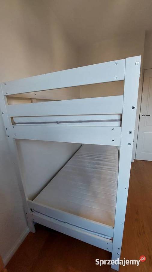 Łóżko piętrowe Mydal IKEA białe Warszawa