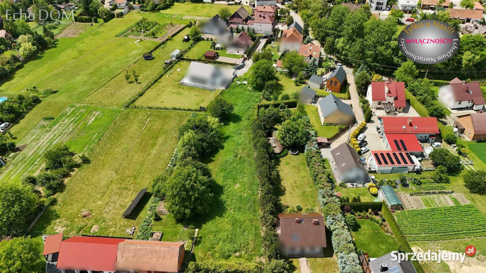 Działka Zielonki 842m2 gaz małopolskie