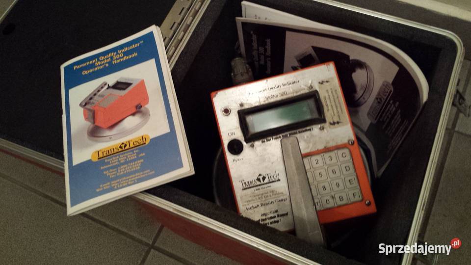 Urządzenie pomiaru zagęszczenia temperatury masy małopolskie Kraków