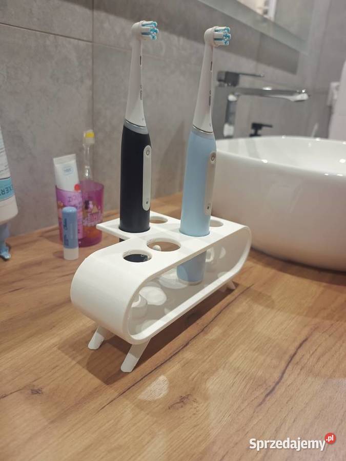 Duży stojak podstawka na 3 szczoteczki oral b io Kęty