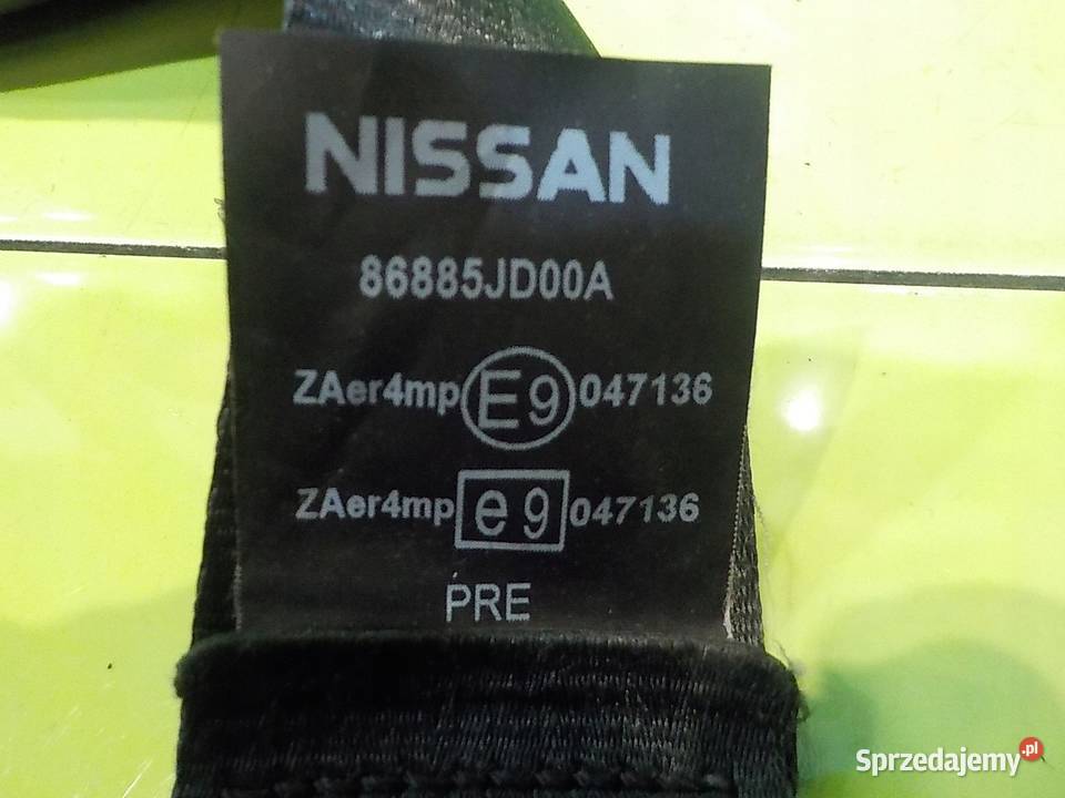 HYUNDAI SANTA FE II 07r 5D pas bezpieczenstwa mazowieckie Suków