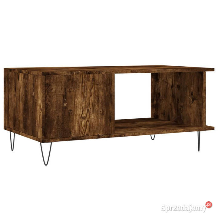 Stolik kawowy przydymiony dąb 90x50x40 WM829489 sprzedam