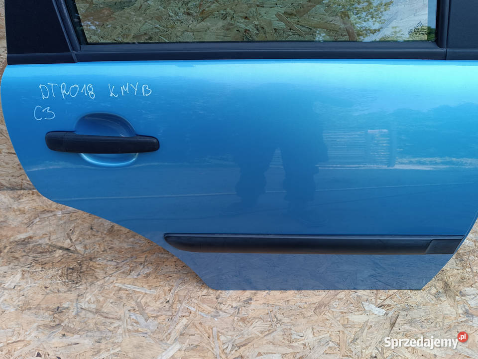 CITROEN C3 DRZWI TYL PRAWY KOD LAK KMYB osobowe Słowikowo