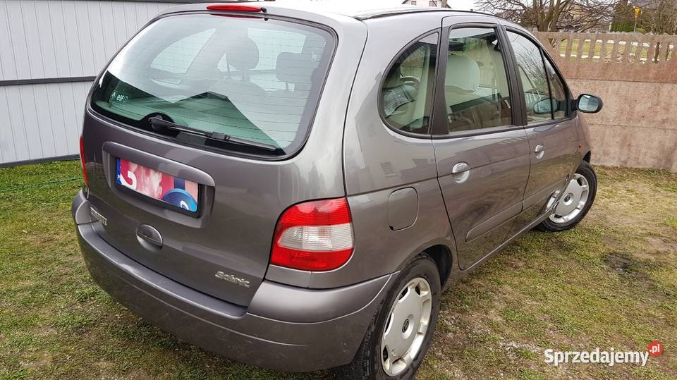 Renault Scenic 16 Benz Klima Elektryka Sprawny manualna świętokrzyskie Łagów