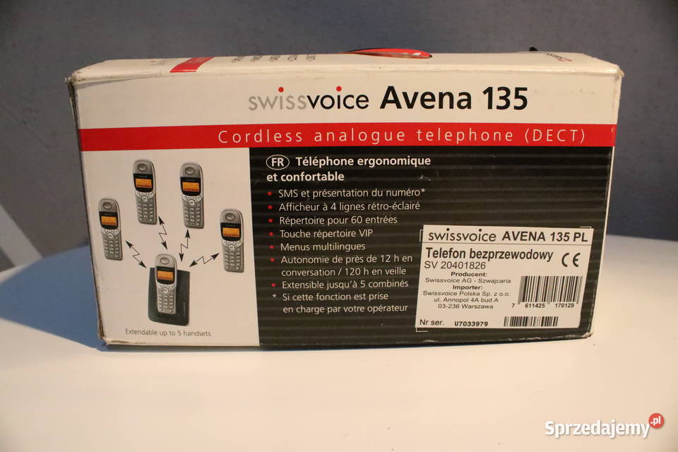 Telefon Avena 135 Wrocław