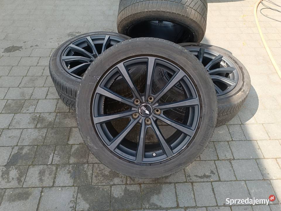 Sprzedam felgi aluminiowe Brock 20 z oponami Posada