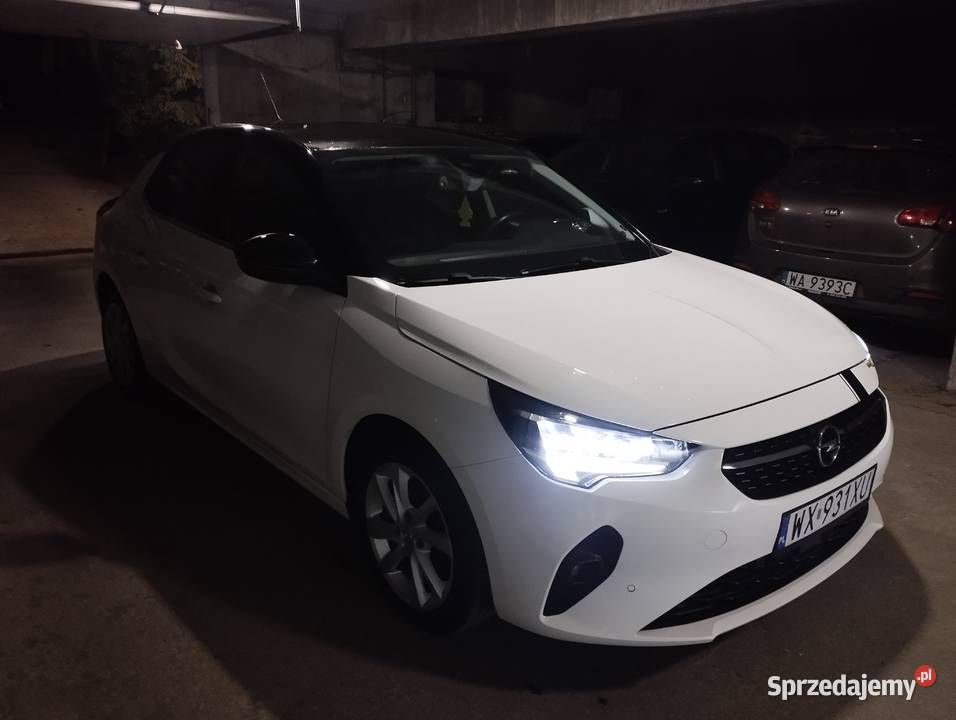 OPEL CORSA PANORAMA LEDY 2021 tempomat mazowieckie Warszawa