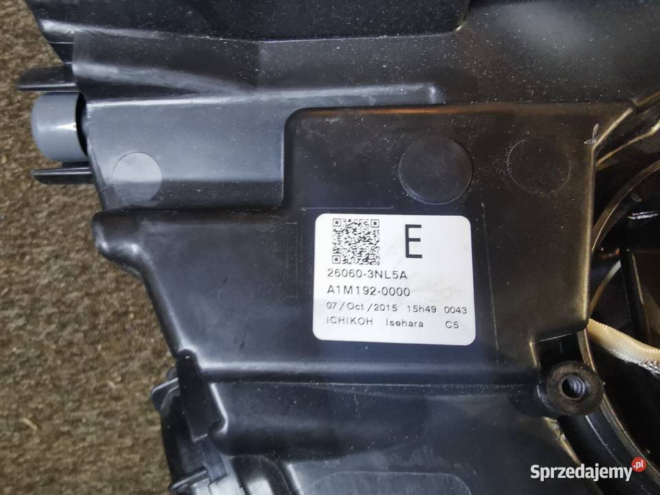NISSAN LEAF LAMPA LEWY PRZÓD LED 26060 3NL5A Pielgrzymka sprzedam