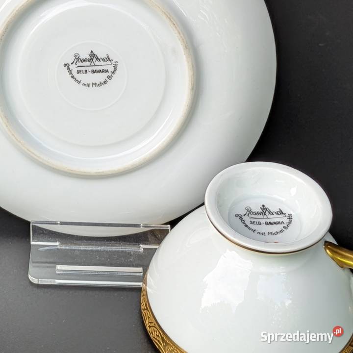 Wyjątkowa Filiżanka w Stylu Empire Rosenthal dolnośląskie Legnica