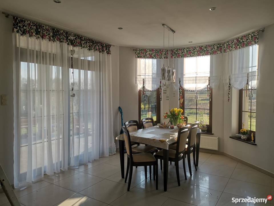 Firana długa biały Nowa Wieś