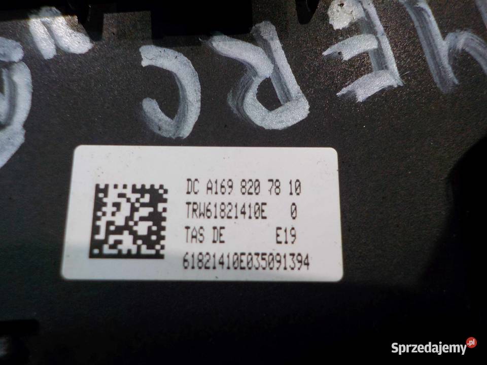 MERCEDES B W245 LIFT 09r przelacznik kierownicy mazowieckie Suków