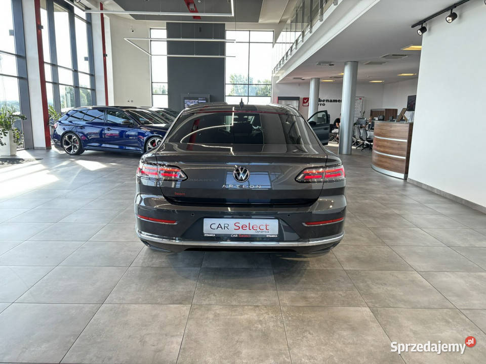 Volkswagen Arteon Elegance 20TDI 150 DSG 2022 r elektrochrom. lusterko wst. Motoryzacja Myślenice