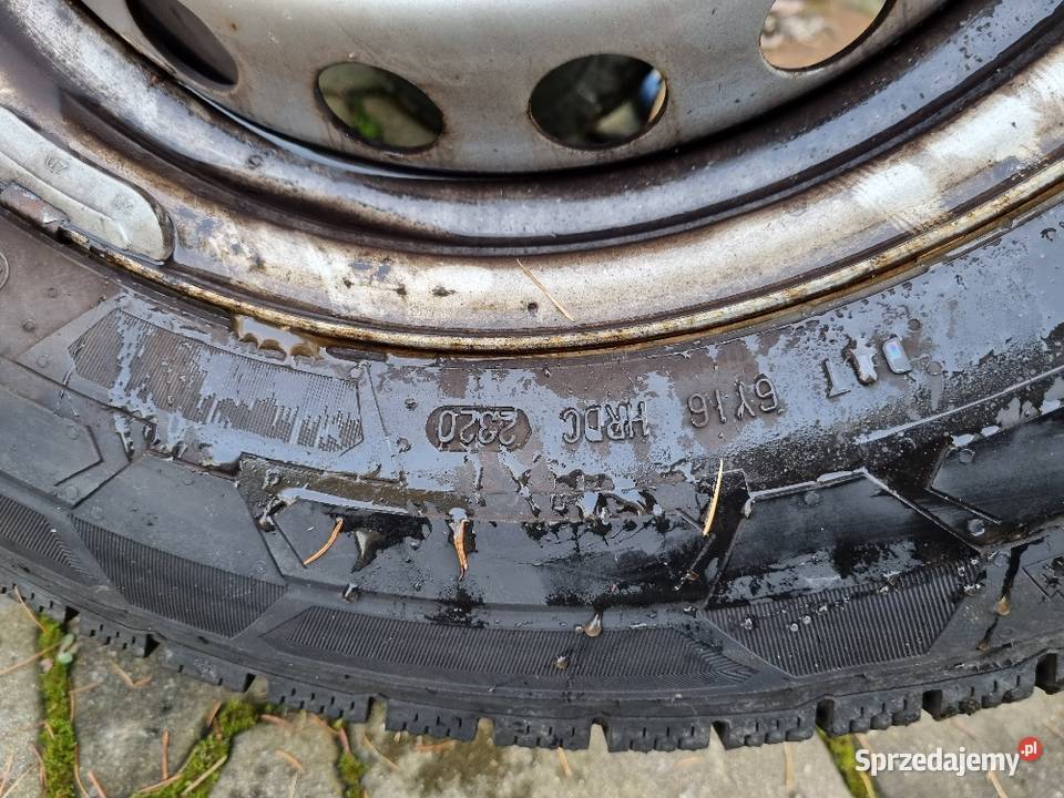 4 Nowe Koła Zimowe Ford Transit 16C 2022r Opony Skawina sprzedam