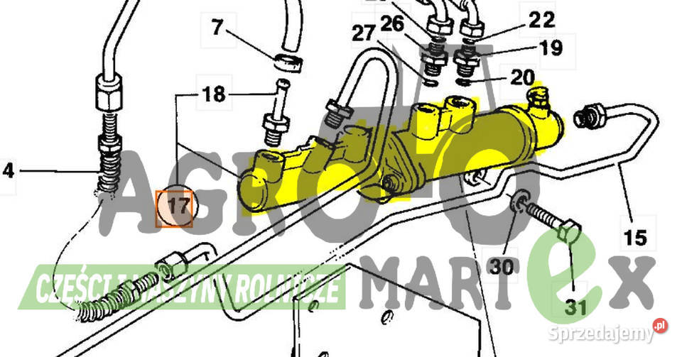 15915900 CYLINDER MASTER BOOSTER ZESTAW FASTRAC dolnośląskie Wichrów