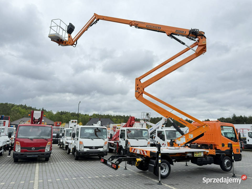 Nissan Cabstar Zwyżka Podnośnik Koszowy ISOLI