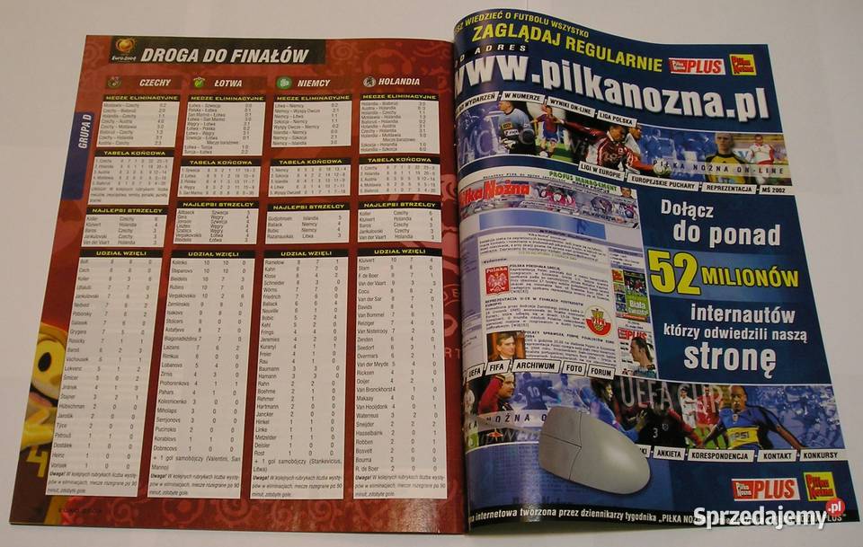 PIŁKA NOŻNA EURO 2004 SKARB KIBICA STAN NOWY