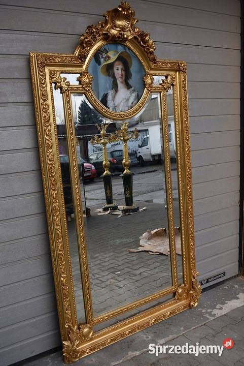 Złote Lustro 210 x 107 Obraz Kraków