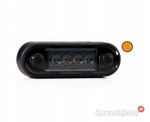 Lampa do przyczepki boczna żółta FT073Z DARK Godzianów