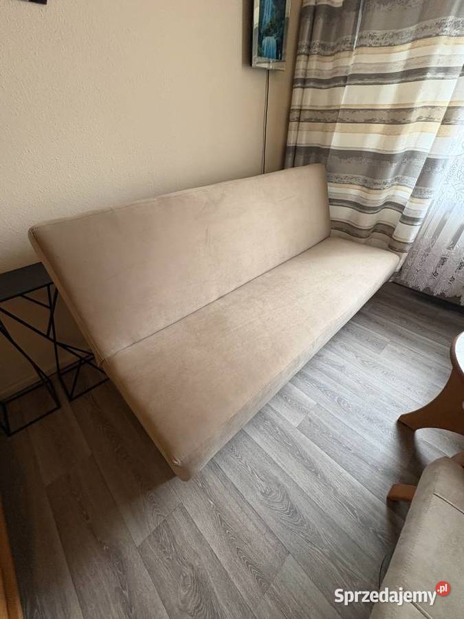 wersalka i 2 fotele nieuzywane velurbeż Meble do salonu Opole sprzedam