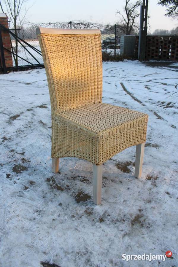 Krzesła ratanowe zachodniopomorskie Maszewo