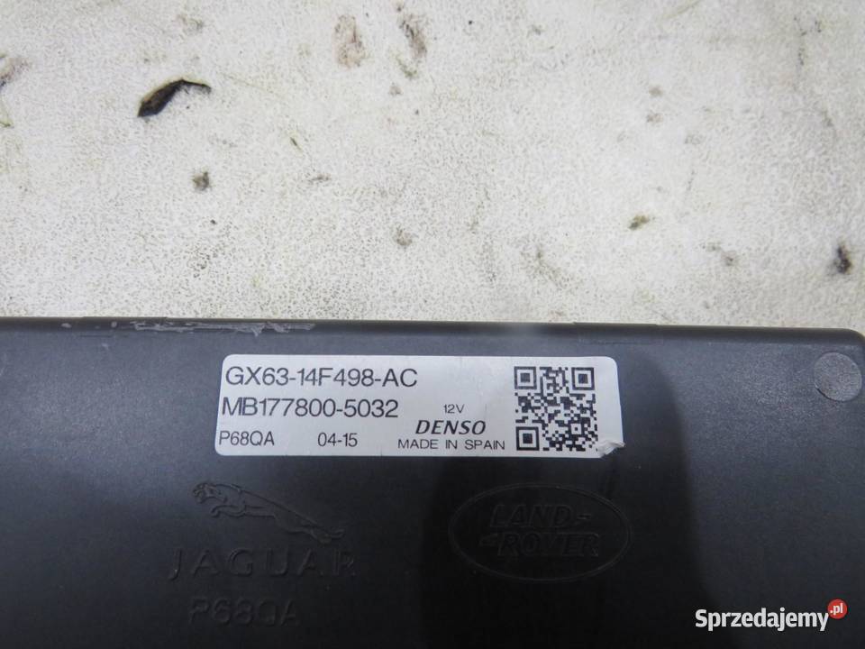 STEROWNIK MODUŁ JAGUAR XF X260 20D GX6314F498AC lubelskie