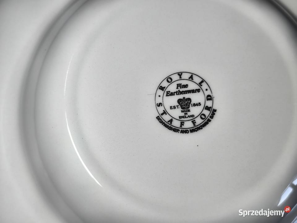 Talerz głęboki angielski Royal Stafford Chełm