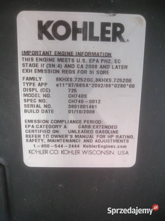 Frezarka do pni Teknamotr Skorpion F400 Kohler Frezarki Nowa Karczma sprzedam