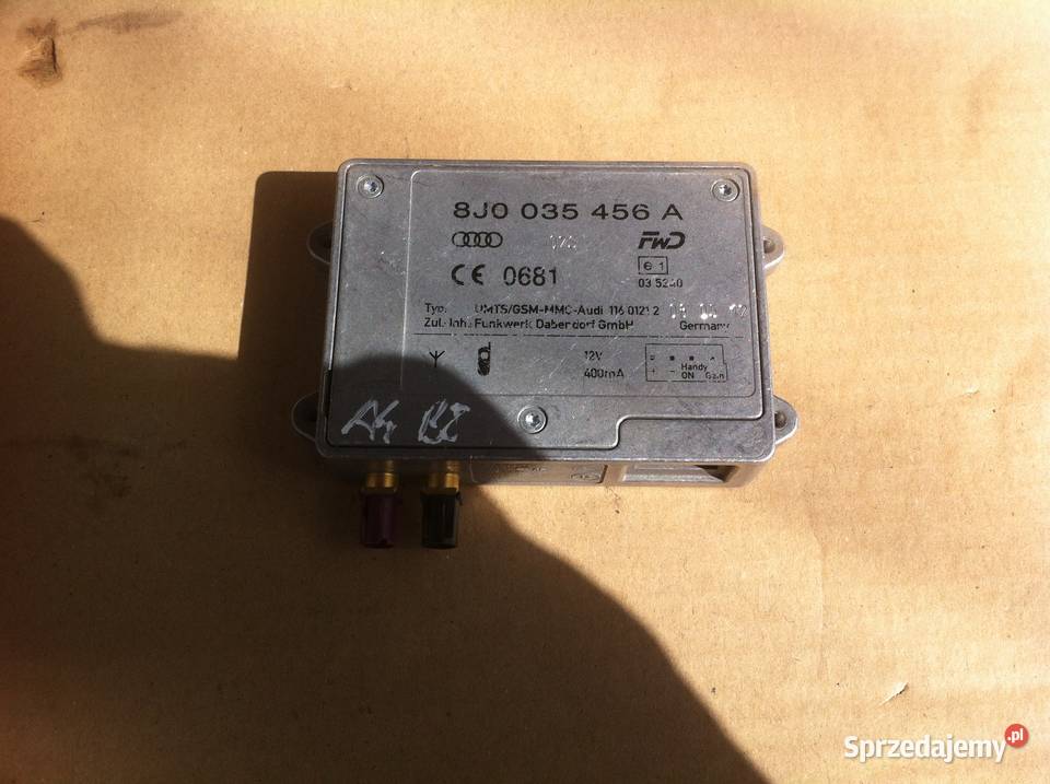 Wzmacniacz antenowy Audi A4 A5 A6 A7 A8 wyposażenie elektryczne pomorskie Czersk sprzedam