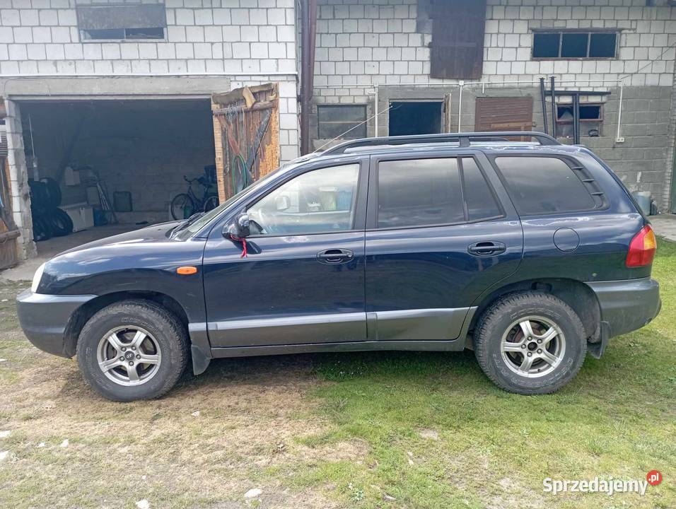 HYUNDAI SANTAFE 24 z gazem skóry do naprawy uszkodzony Tychów Nowy