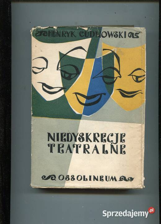Niedyskrecje teatralne Henryk Cudnowski Rok wydania 1960 zachodniopomorskie sprzedam