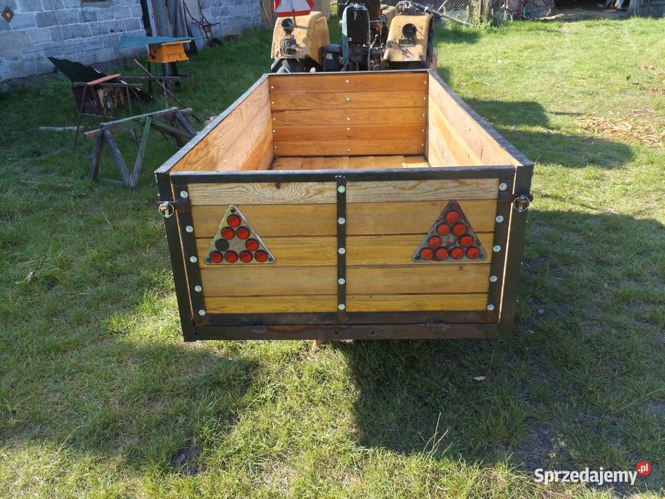 Przyczepa do ciagnika kujawsko-pomorskie Brzozie