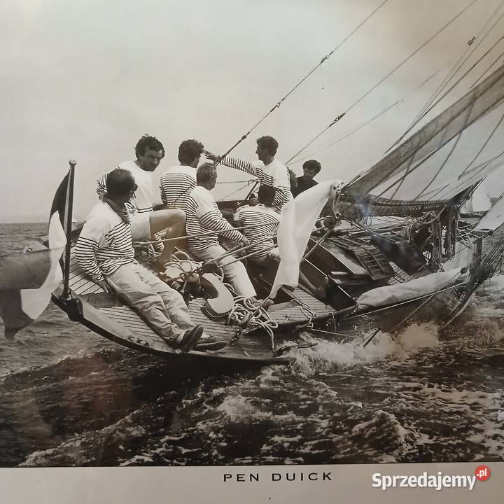 Grafika regaty czarnobiałe zdjęcie regatowe Warszawa