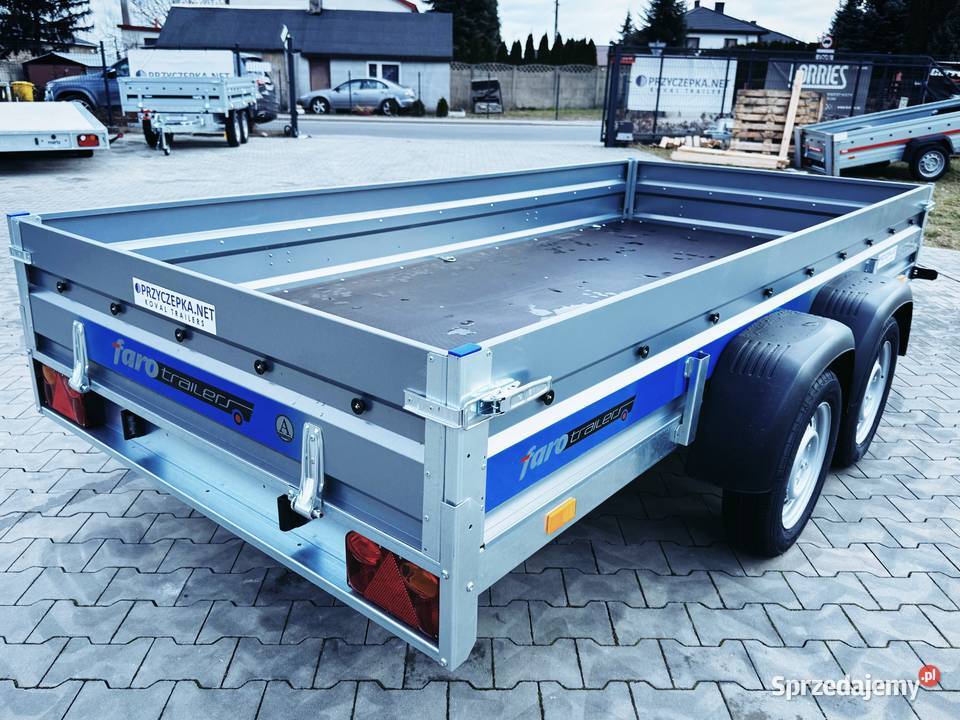 Przyczepka lekka FARO TRAILERS SOLIDUS 2w1 burtowe Burtowe i plandeki Kowal sprzedam