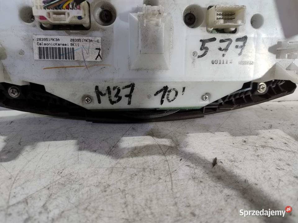 PANEL KLIMATYZACJI INFINITI M37 283951MK3A