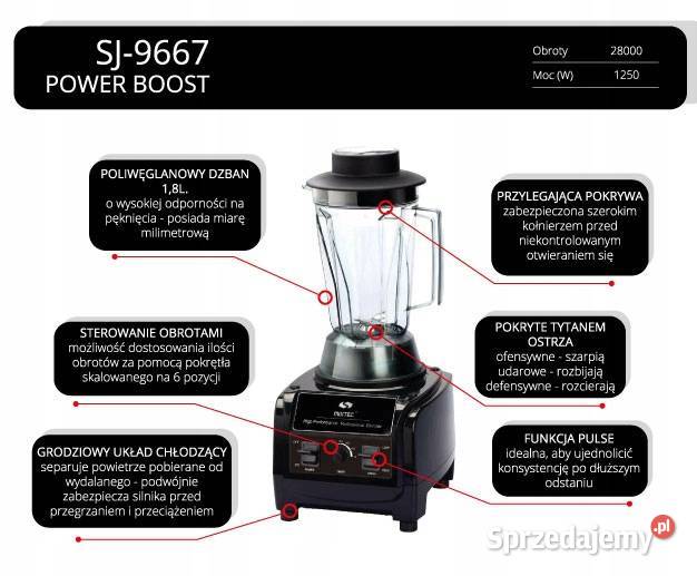 Profesjonalny blender gastronomiczny MIXTEC Zielona Góra