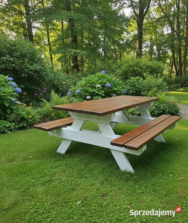 Solidną ławka ogrodowa Grubość 4 Różne kolory wielkopolskie Wysoka