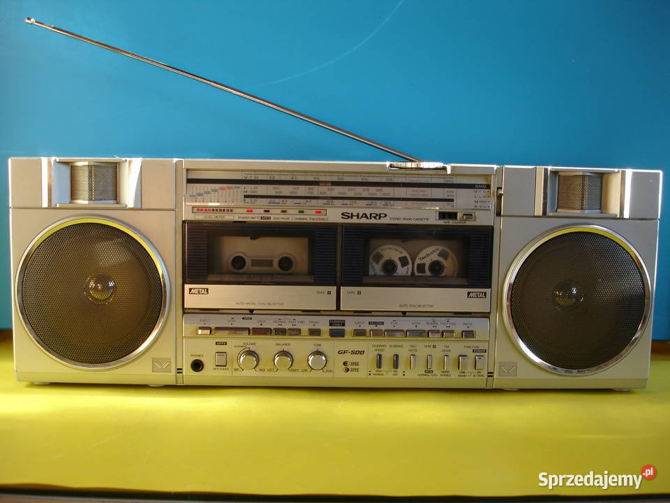 Radiomagnetofon SHARP GF-500
