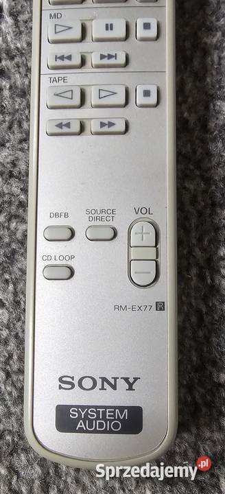 Pilot Sony audio RMEX77 sprawny wysyłka małopolskie Kraków