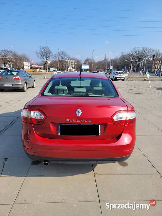 Zadbane Renault Fluence BenzynaLPG 2011 nieuszkodzony Fluence sprzedam