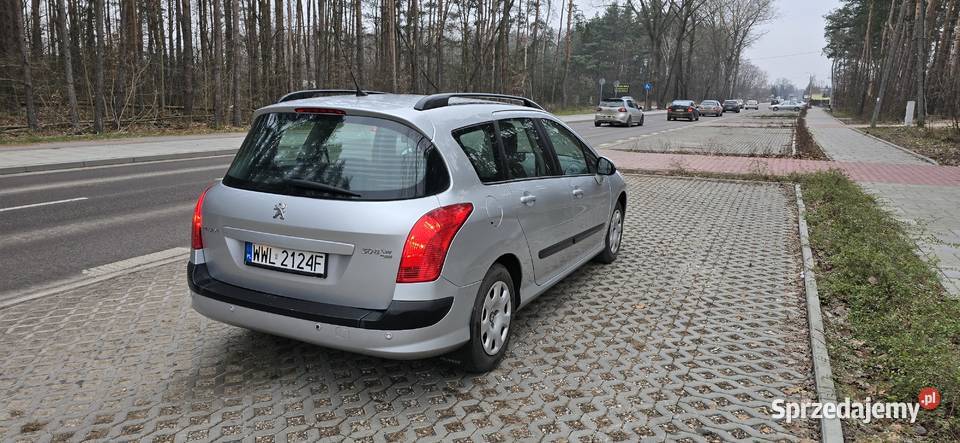 Peugeot 308 sw 16ehdi salon niski przebieg 115KM mazowieckie Wołomin sprzedam