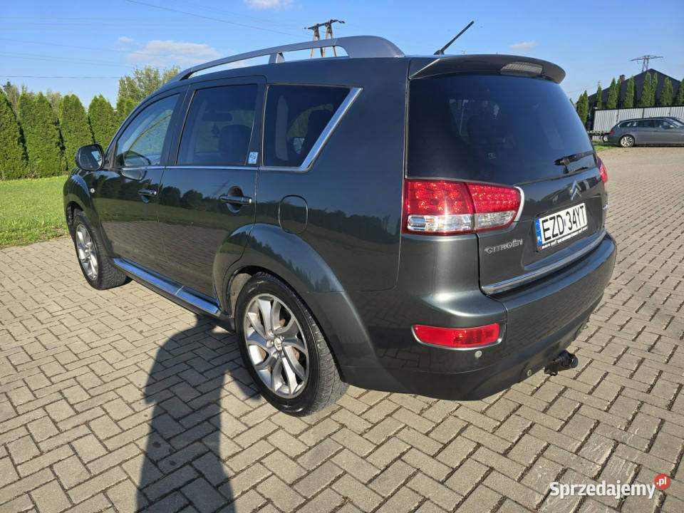 Citroen CCrosser 22hdi Skóry7 OsoboweNaviNapęd 170KM Kutno