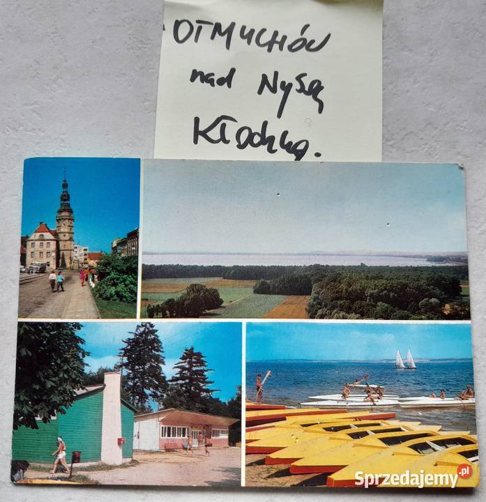 Stare pocztówki kartki PRL Opole Turawa Bobrza Dąbrowa Górnicza