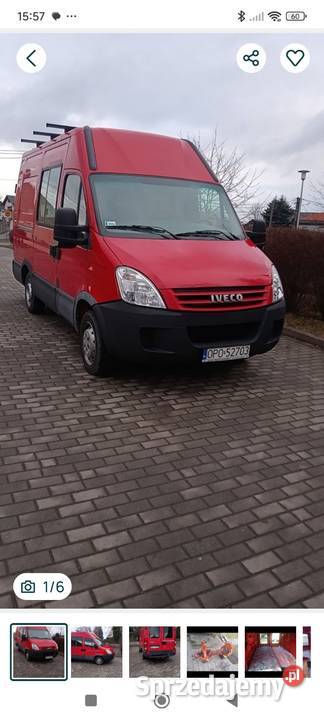 Iveco Dążyli z 2008 roku przebieg 158400 kupiony w Polsce Iveco Opole sprzedam