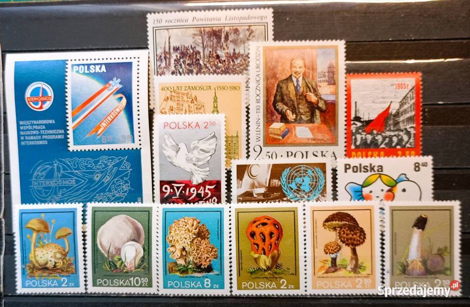 Znaczki polskie 1980 czyste Filatelistyka Leźnica Wielka-Osiedle sprzedam